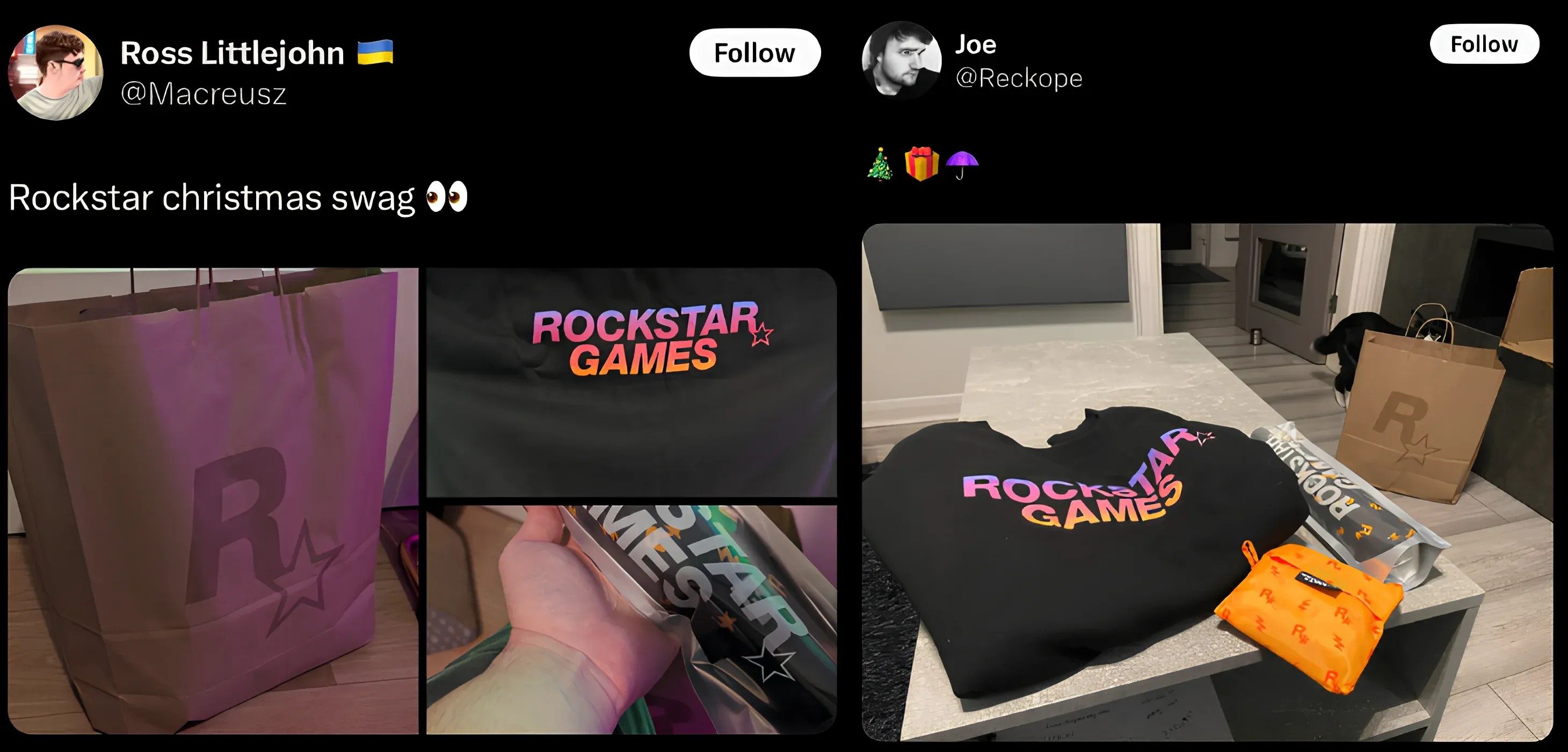 Rockstar Christmas Presents