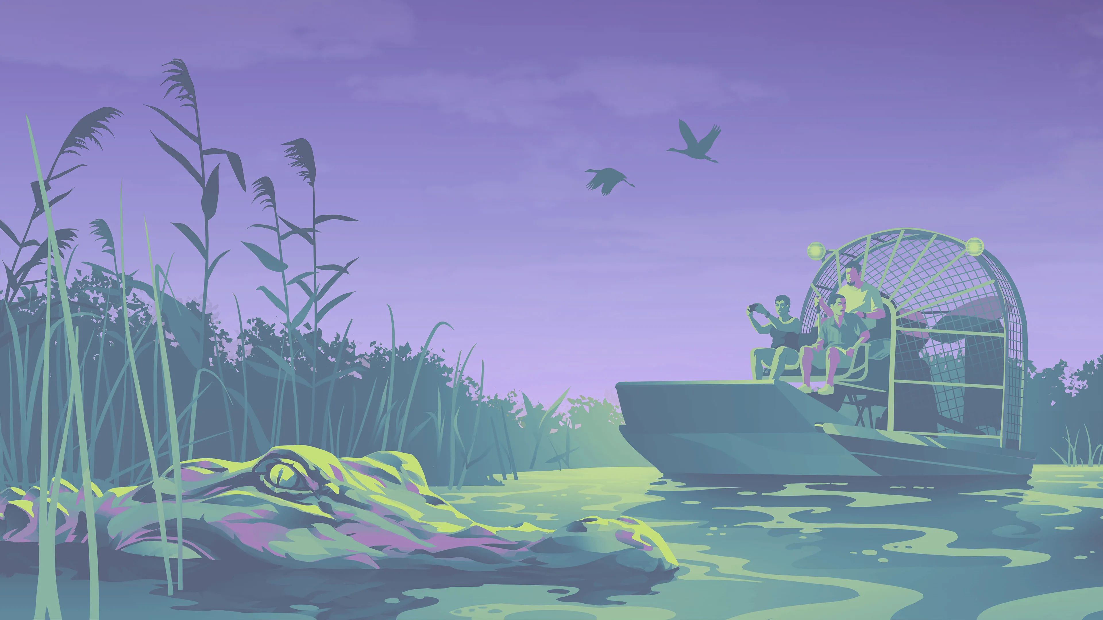 Background - Grassrivers Postcard Official Artwork