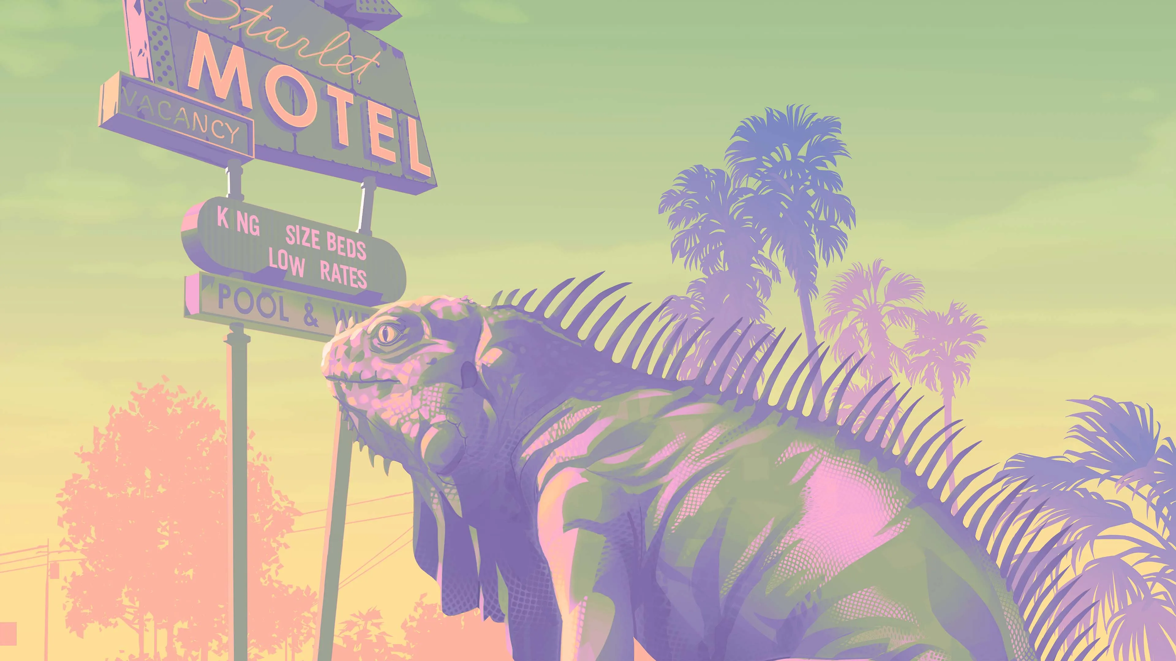 Background - Port Gellhorn Postcard Official Artwork