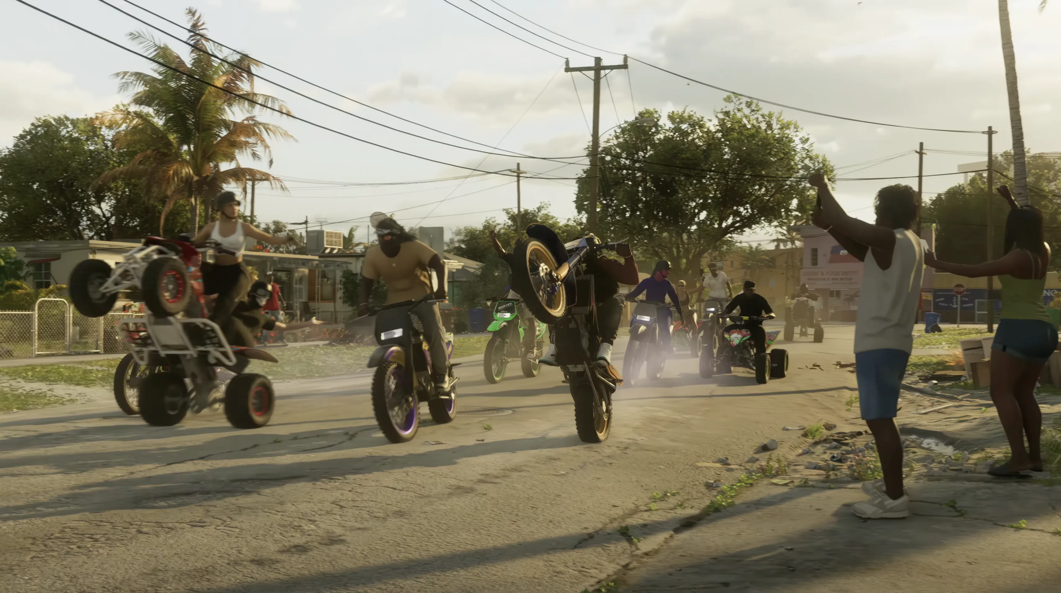 Bikers on a ride - Trailer 1 Shot