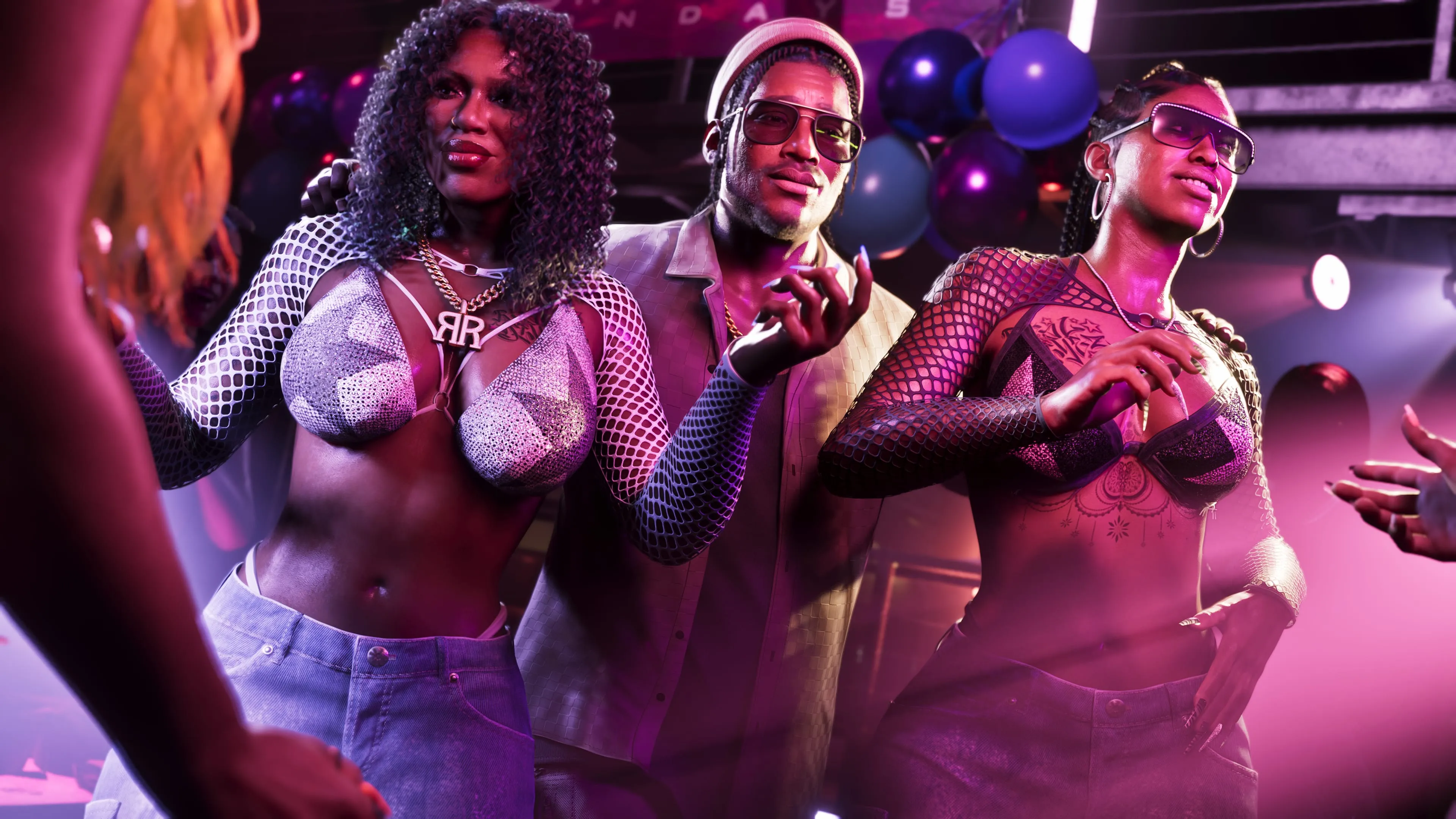 Dre'Quan Priest in a nightclub