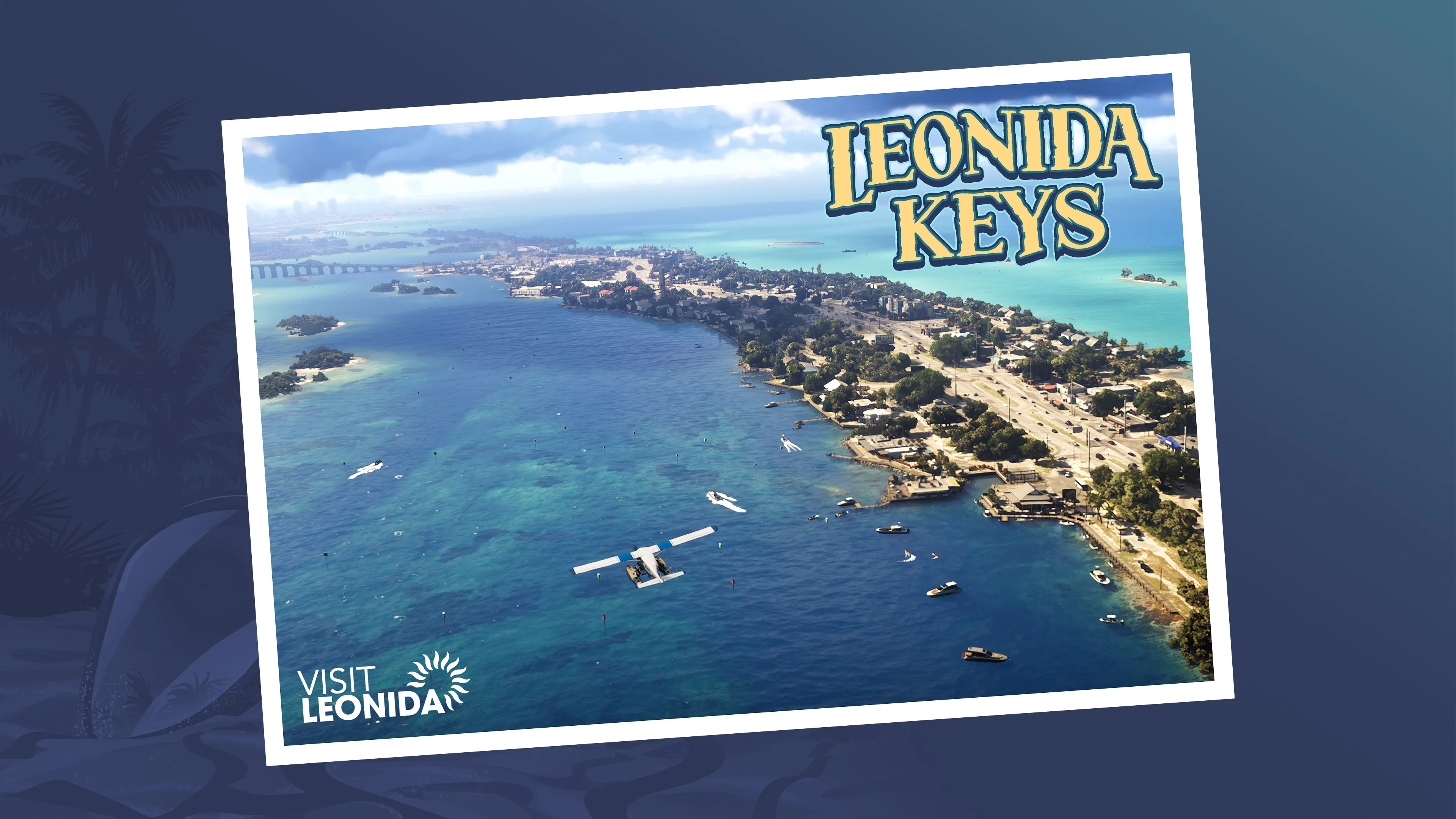 Leonida Keys Postcard Official Artwork