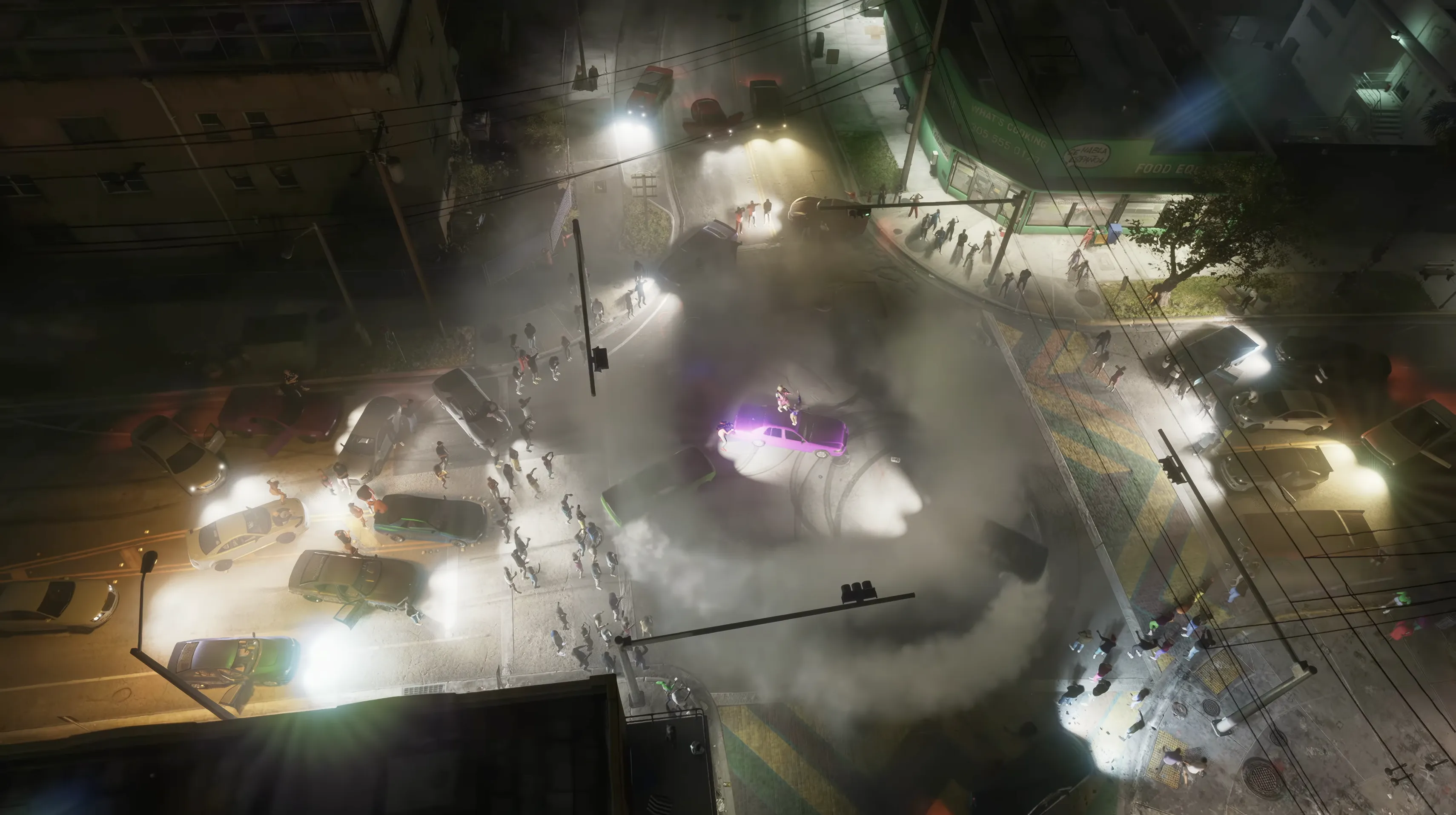 Night gathering in Crosstown - Trailer 1