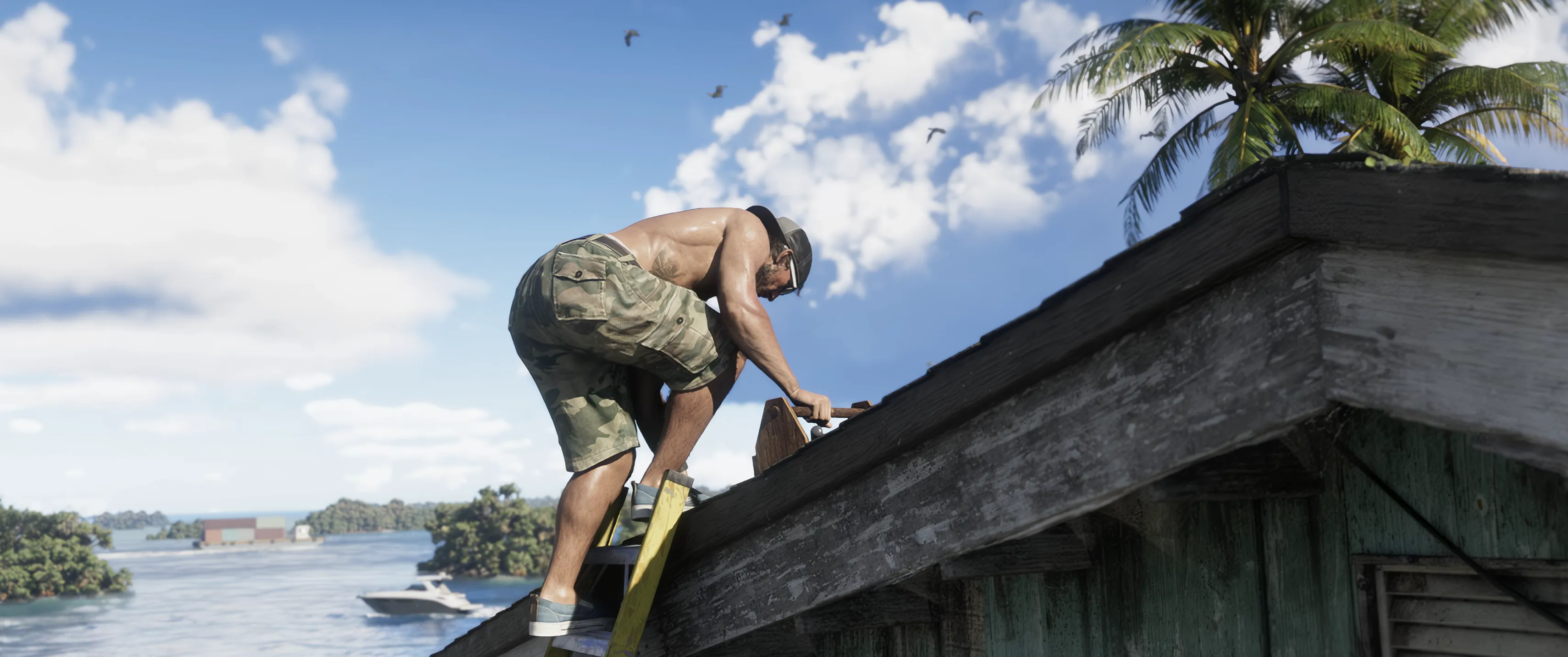 Oh, just fixing some leaks - Trailer 2 Shot