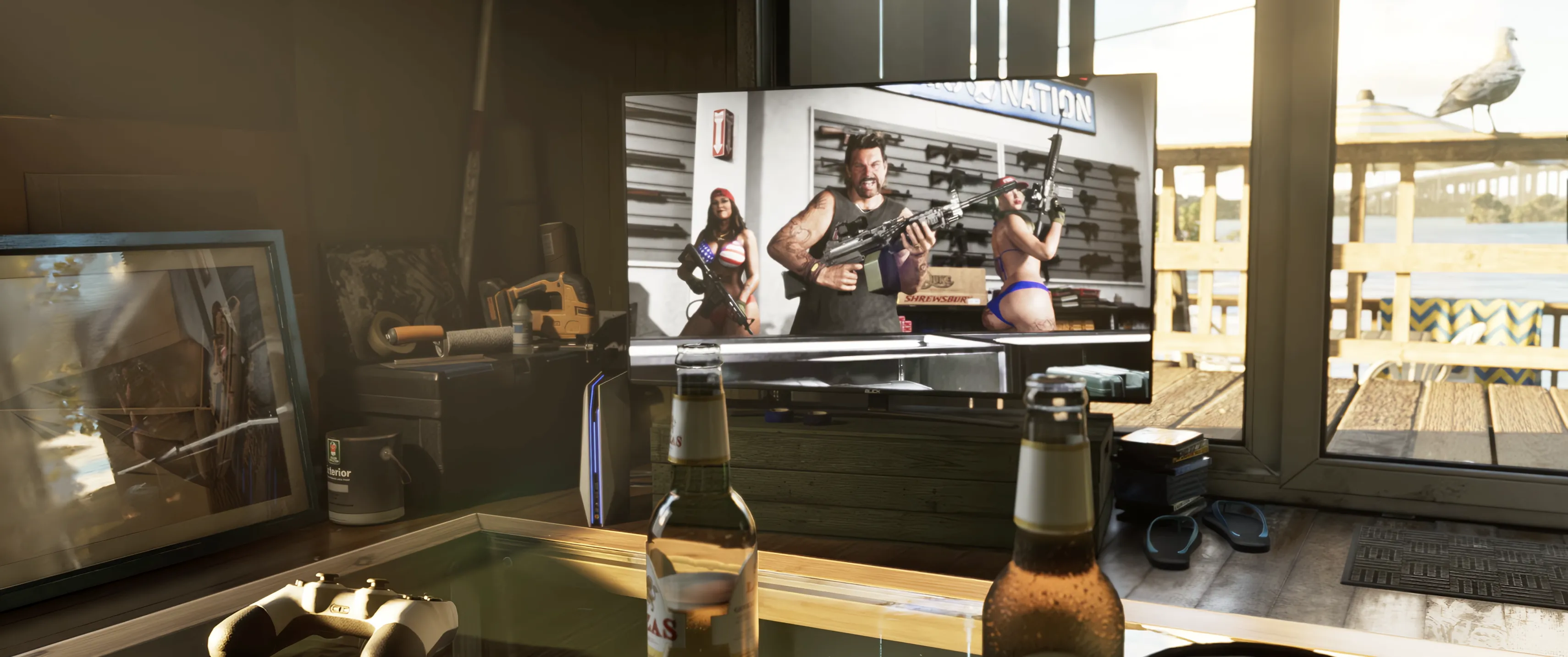 Phil’s Ammu-Nation commercial - Trailer 2 Shot