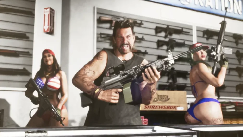 Phil’s Ammu-Nation commercial - Trailer 2 Shot