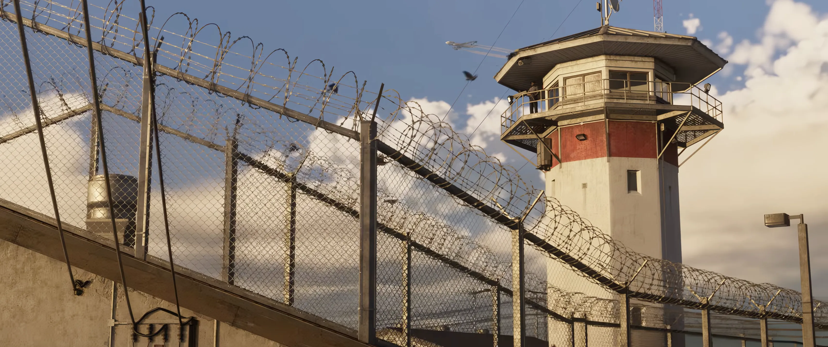 Prison complex watchtower - Trailer 2 Shot