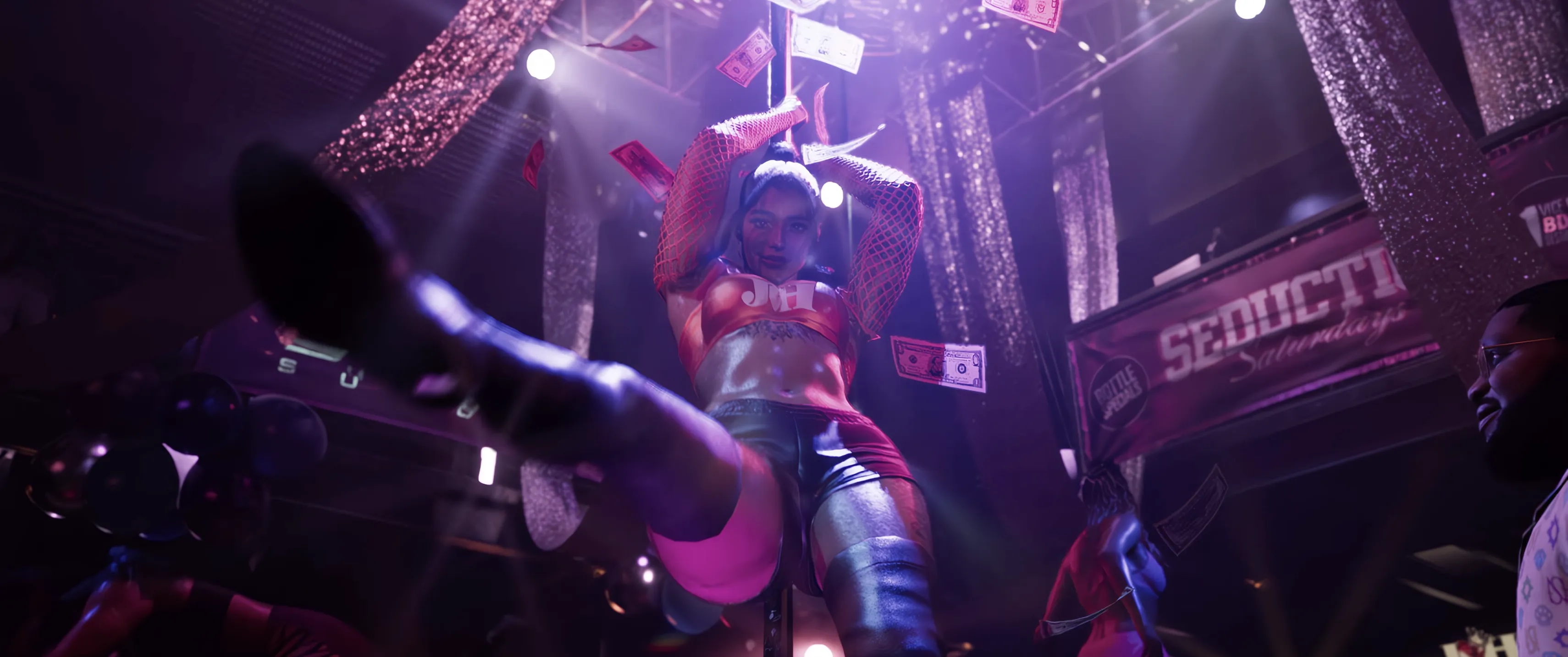 Strip dancer at Jack of Hearts - Trailer 2 Shot